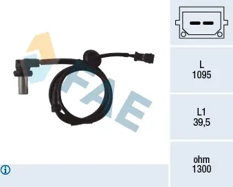 ABS sensor. Датчик ABS FAE 78062