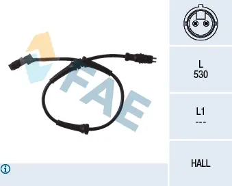 ABS sensor. Датчик ABS FAE 78099