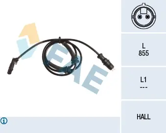 ABS sensor. Датчик ABS FAE 78144