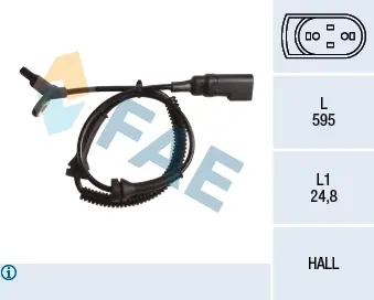ABS sensor. Датчик ABS FAE 78152