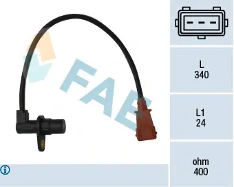 Crankshaft sensor. Датчик колінчастого валу FAE 79033