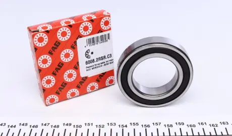 Підшипник кульковий 6008-2RSR-C3 FAG 60082RSRC3
