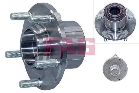 MAZDA підшипник передній маточини MAZDA 3 03- FAG 713615760
