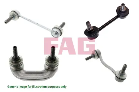 Тяга стабілізатора (переднього) Hyundai Elantra/i30/Ioniq/Kona/Kia Cee\'d 16- FAG 818 0735 10