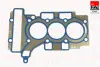 Прокладка, головка циліндра (0.7мм) CITROEN C1 II, C3 II, C3 III, C4 CACTUS, C-ELYSEE, DS3 OPEL CROSSLAND X PEUGEOT 108, 2008, 208, 301, 308 II 1.2 03.12- FAI HG1635 (фото 1)