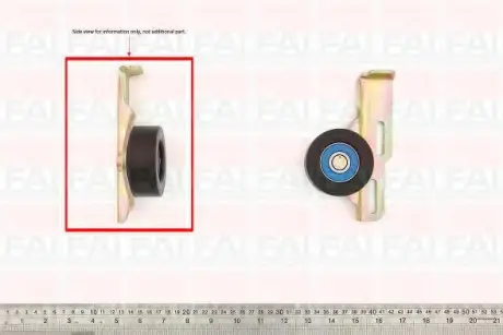 Натяжной ролик, поликлиновой ремень FAI T9329