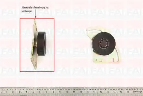 Натяжной ролик, поликлиновой ремень FAI T9587