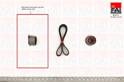 Комплект ремня ГРМ FAI TBK425