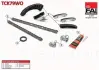 К-кт ланцюга ГРМ (без шестерней) Hyundai Getz 1.5 CRDi 03-/Matrix 01-/Kia Cerato 1.5 CRDi 05- FAI TCK79WO (фото 1)