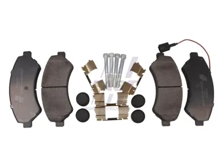 Колодки гальмівні передні дискові CITROEN JUMPER 06-14. FIAT DUCATO 06-14 FAST FT29152