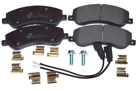 Колодки гальмівні дискові передні VW Amarok 10-22. FORD Transit 06-14 FAST FT29522
