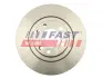 Диск гальмівний задній Citroen Jumpy 1.6 / 2.0 JTD (16-) Fast FAST FT31145 (фото 1)