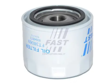 Фільтр масляний 2.3JTD 16V. 2.3MJET 16V Fiat Ducato 06-14. Fiat Ducato 02-06. Iveco Daily E5 11-14 FAST FT38069
