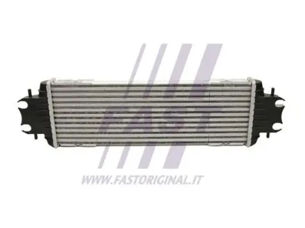 Радіатор інтеркулера RENAULT TRAFIC II (EL) 01-06. NISSAN PRIMASTAR (X83) 01-. OPEL VIVARO A (E7) 06-14 FAST FT55593