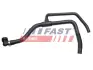 Патрубок радіатора обігрівача Renault Master (10-) 2.3DCI Fast FAST FT61650 (фото 1)