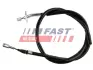 Трос стоянкового гальма задній правий VW LT28-55 96-06. MERCEDES-BENZ Sprinter 901-905 95-06 FAST FT69029 (фото 1)
