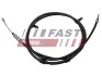 Трос стоянкового гальма передній FIAT Ducato 06-14. PEUGEOT Boxer 06-14. CITROEN Jumper 06-14 FAST FT69208 (фото 1)