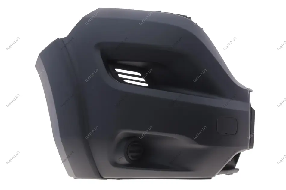 Кут бампера (переднього) Citroen Jumper/ Fiat Ducato/ Peugeot Boxer 14- (R) (чорний) FAST FT91477 (фото 1)