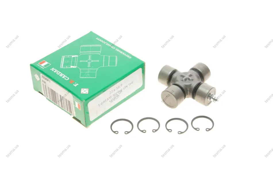 хрестовина кардана subaru legacy V/ toyota rav 4 II (22x58.9) FBC 22589F1 - фото 1
