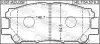 Комплект тормозных колодок, дисковый тормоз FEBEST 0101ACU35F (фото 2)