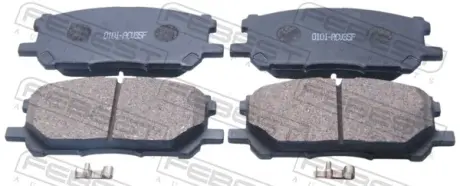 Комплект тормозных колодок, дисковый тормоз FEBEST 0101ACU35F