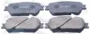 Комплект тормозных колодок, дисковый тормоз FEBEST 0101ACV30F (фото 1)