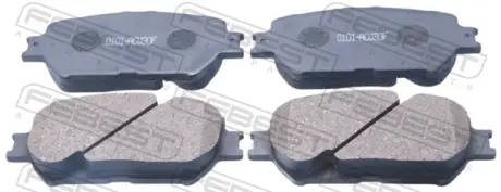 Комплект тормозных колодок, дисковый тормоз FEBEST 0101ACV30F