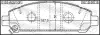 Комплект тормозных колодок, дисковый тормоз FEBEST 0101AGV10F (фото 2)
