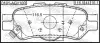 Комплект тормозных колодок, дисковый тормоз FEBEST 0101AGV10R (фото 2)