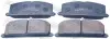 Комплект тормозных колодок, дисковый тормоз FEBEST 0101CE105F (фото 1)