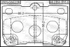 Комплект тормозных колодок, дисковый тормоз FEBEST 0101GSE22R (фото 2)