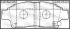 Комплект тормозных колодок, дисковый тормоз FEBEST 0101NCP10R (фото 2)