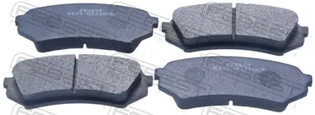 Комплект тормозных колодок, дисковый тормоз FEBEST 0101UZJ100R