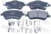 Комплект тормозных колодок, дисковый тормоз FEBEST 0101ZRE150F (фото 1)