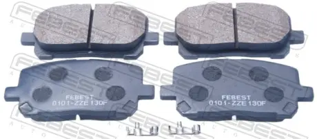 Комплект тормозных колодок, дисковый тормоз FEBEST 0101ZZE130F