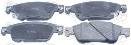Комплект тормозных колодок, дисковый тормоз FEBEST 0201CV36F