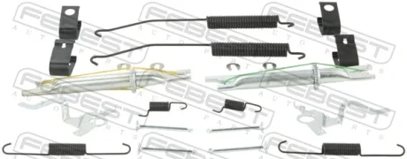 Пружинка тормозных колодок FEBEST 0204D40MRKIT