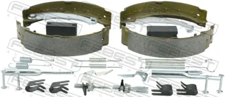 Колодки тормозные задние (барабанные) комплект FEBEST 0402Z39AR