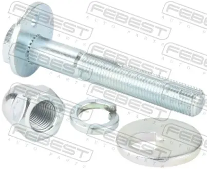 Болт з ексцентриком ремкомплект (болт,шайба, гровер, гайка) FEBEST 0429014KIT