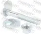 Болт з ексцентриком ремкомплект (болт. шайба. гайка) FEBEST 0529002KIT (фото 1)