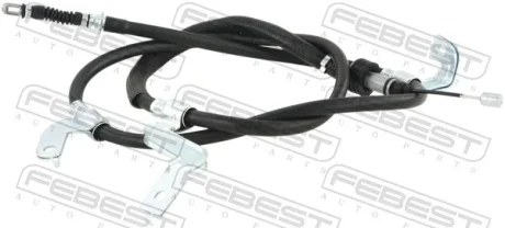 Трос ручного гальма правий FEBEST 12100SBDISCRH