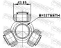 Тришип піввісі 32x43.85 TUCSON/SPORTAGE 2.0 04-20 FEBEST 1216D7AT2WD (фото 2)
