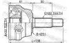 ШРУС НАРУЖНЫЙ 30X51X22, CHERY(пр-во) FEBEST 1510-001 (фото 2)