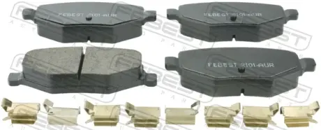 Колодки тормозные задние комплект FEBEST 2101AUR