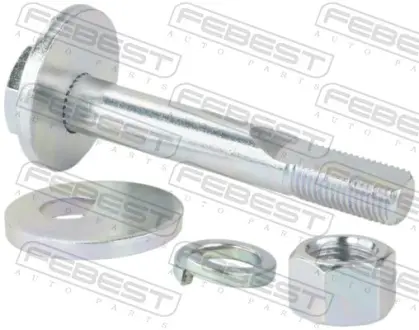 Болт з ексцентриком ремкомплект (болт. шайба. гровер. гайка) FEBEST 2229002KIT