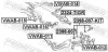 Болт с эксцентриком ремкомплект FEBEST 2398007KIT (фото 2)