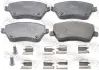 Комплект тормозных колодок, дисковый тормоз FEBEST 2401CLIF (фото 1)