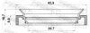 САЛЬНИК КП 35.7X62.5X9.8X16.7,KIA, HYUNDAI(вир-во) FEBEST 95JAS37621017R (фото 2)