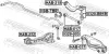 Сайлентблоки FEBEST HAB232 (фото 2)