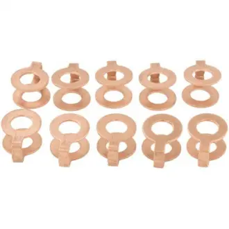 Кольцо уплотнительное форсунки впрыска топлива pcs 10 FEBEST RINGFL020PCS10